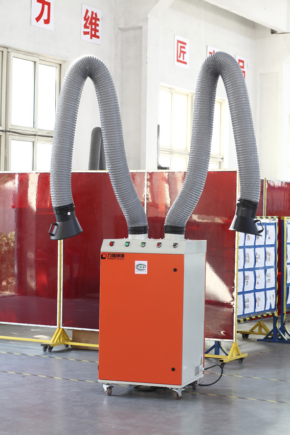 How to effectively purify industrial smoke and dust in factories? Using the welding fume purifier!